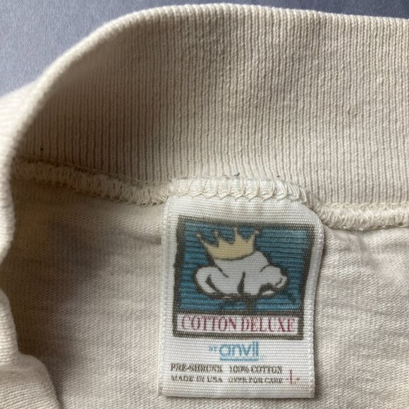 Long Sleeve Semi-Turtleneck Shit with Graphic - Size Large - Picture 9 of 9